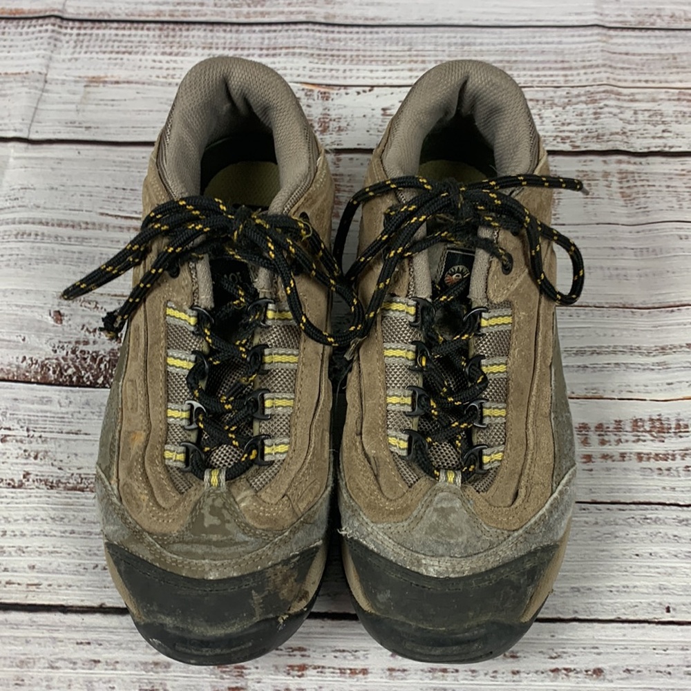 Earth shoe black & tan sneakers Sz 6 1/2 - Picture 3 of 9
